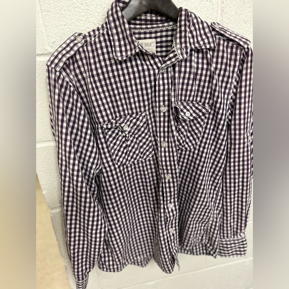 PD&C beautiful long sleeve shirt meant for the fall  medium women’s-see photos - Picture 1 of 9